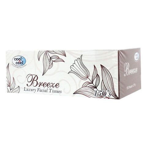 COOL&COOL BREEZE FACIAL TISSUES 2PLY 100 SHEETS BOX