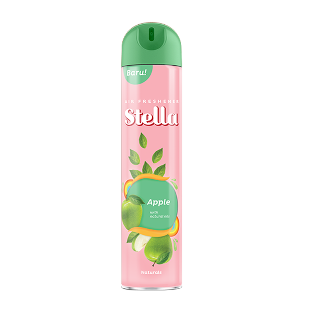 AIR FRESHER STELLA 400ML (APPLE)