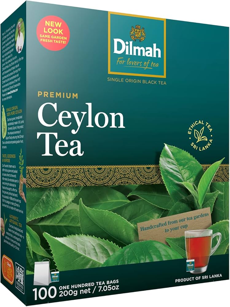 DILMAH TBAG 100/2.0G PREMIUM CEYLON TEA