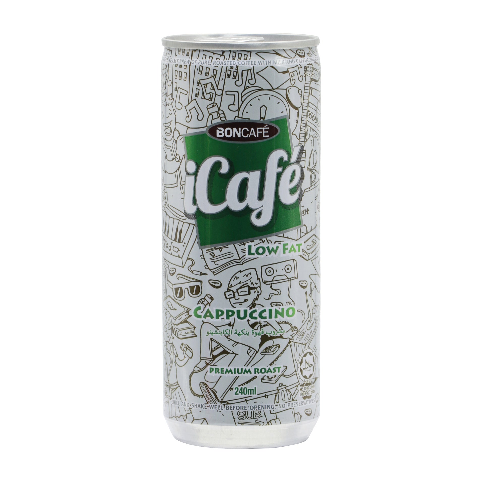 BONCAFE ICAFE CAFFE MOCHA CAN 240ML