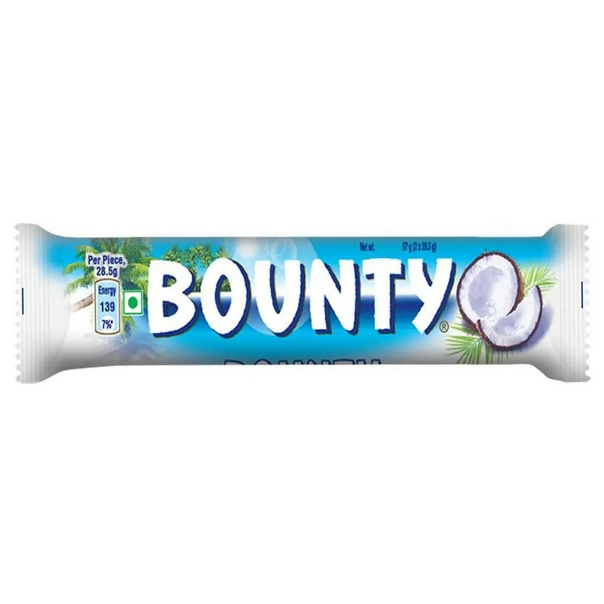 BOUNTY CHOCOLATE DOUBLE 57GM