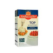 AMBASSADOR UNSWEETENED WHIPPING/COOKING CREAM 1LTR