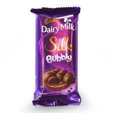 CADBURY BUBBLY SILK CHOCOLATE 46G