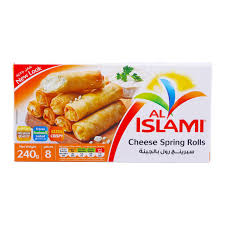 AL ISLAMI CHEESE SPRING ROLLS 240GM BOX