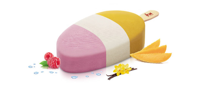 ARUN ICE TRIO BAR 55ML (RASP VANILLA MANGO)